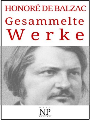 cover image of Honoré de Balzac – Gesammelte Werke